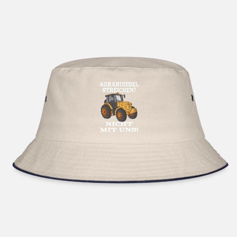 AGRARDIESEL STREICHEN NICHT MIT UNS Landwirt Bauer Bucket Hat