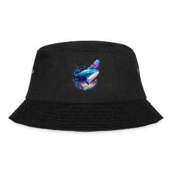 Blauwal - Bucket Hat - Schwarz - Vorne - Lela (165cm)
