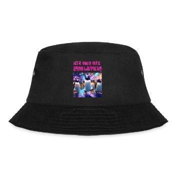 Die Coolsten! - Bucket Hat - Schwarz - Vorne - Lela (165cm)