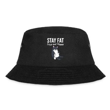 Lustiger Katzenliebhaber Katze Behavioristen - Bucket Hat - Schwarz - Vorne - Lela (165cm)
