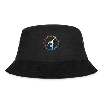 Rhönrad Gymnastics Rhönräder Wheel - Bucket Hat - black - Front - Lela (165cm)