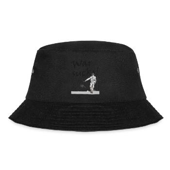 War Sucks - Bucket Hat - Schwarz - Vorne - Lela (165cm)