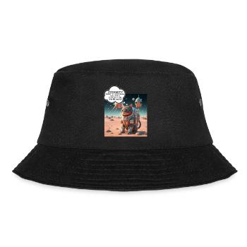 Curiosity kill cat - Bucket Hat - Schwarz - Vorne - Lela (165cm)
