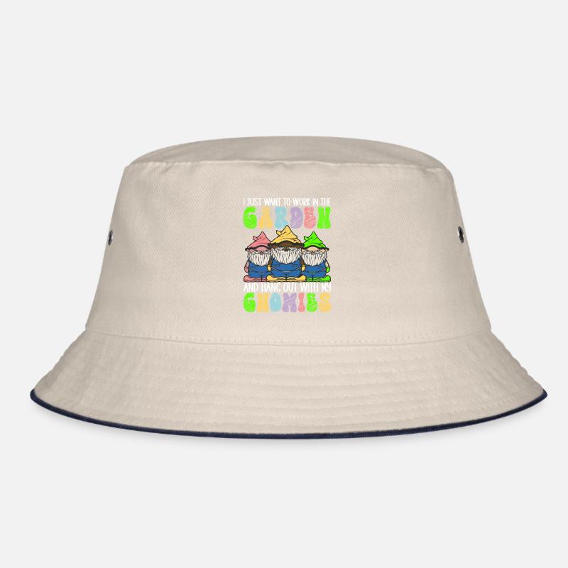 Gartenzwerge Gartenarbeit Bucket Hat
