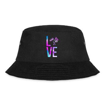 House Painter Decorator Watercolor - Bucket Hat - black - Front - Lela (165cm)
