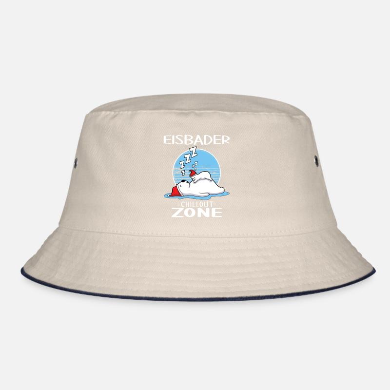 Ice Baths Ice Bath Zone Winter Baths Bucket Hat