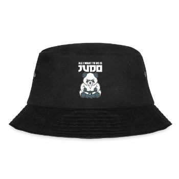 All I Want To Do Is Judo Judoka - Bucket Hat - Schwarz - Vorne - Lela (165cm)