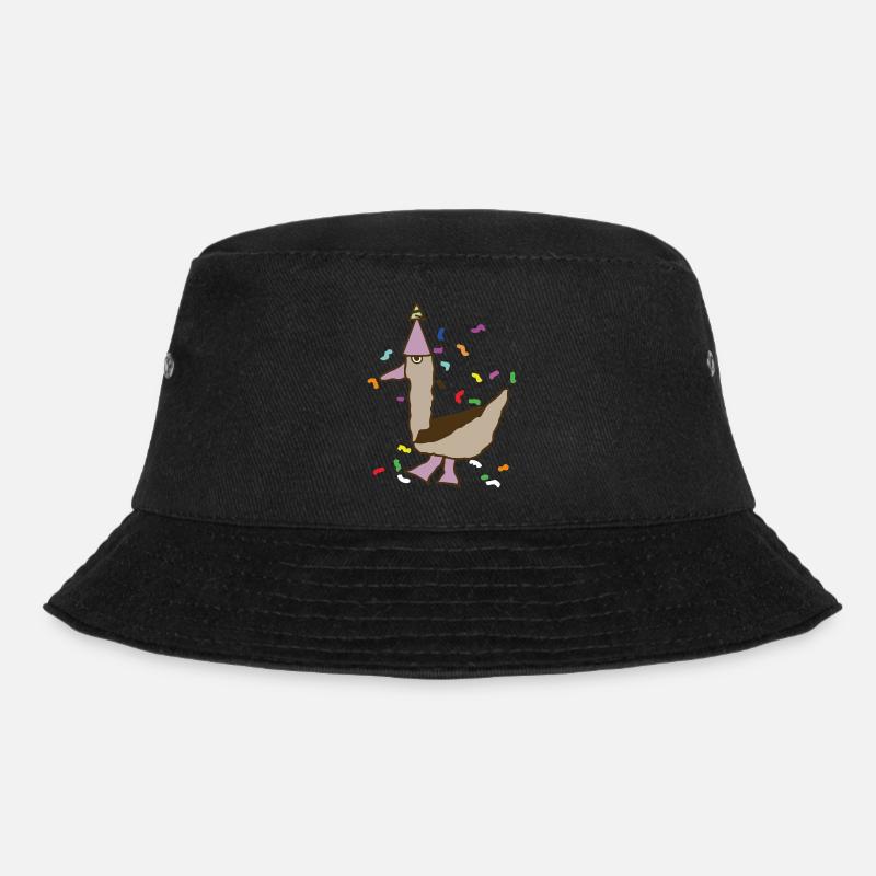 Party Ente - Bucket Hat - Schwarz