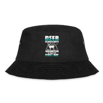 Deer In Headlights Volunteer - Bucket Hat - Schwarz - Vorne - Lela (165cm)