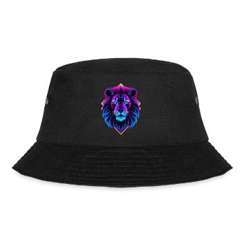 Neon Lion - Bucket Hat - black - Front - Lela (165cm)