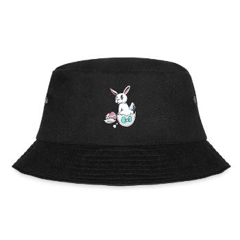 Pâques lapin coquille d’oeuf oeufs oeufs de Pâques oeufs d’enfant oeuf - Bob - noir - Devant - Lela (165cm)