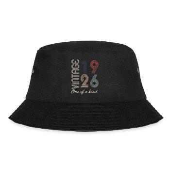 98e anniversaire 1926 - idée cadeau rétro Vintage - Bob - noir - Devant - Lela (165cm)