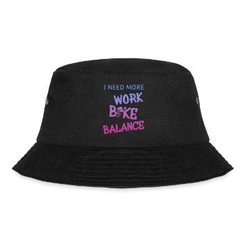 Biken Downhill - Bucket Hat - Schwarz - Vorne - Lela (165cm)