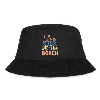 La vie est plus belle à la plage - Bob - noir - Devant - Lela (165cm)