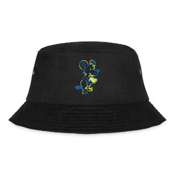 Maus Nager Haustiere Käse Tierfreund - Bucket Hat - Schwarz - Vorne - Lela (165cm)
