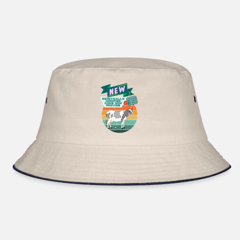 genetically modified cows Bucket Hat