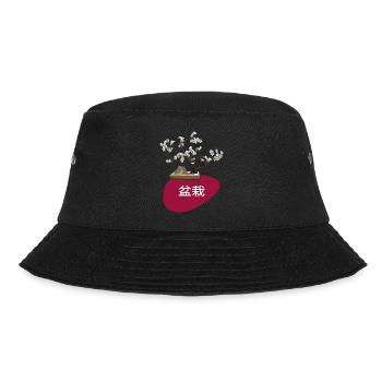 Bonsai Bonsai Tree Shohin - Bucket Hat - black - Front - Lela (165cm)