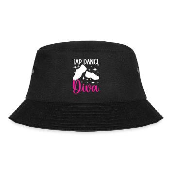 Stepptanz Stepptänzer - Bucket Hat - Schwarz - Vorne - Lela (165cm)