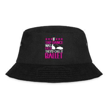 Stepptanz Stepptänzer - Bucket Hat - Schwarz - Vorne - Lela (165cm)