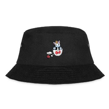 Licorne Naissance Grossesse Enceinte Bébé Oeuf - Bob - noir - Devant - Lela (165cm)