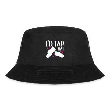 Stepptanz Stepptänzer - Bucket Hat - Schwarz - Vorne - Lela (165cm)