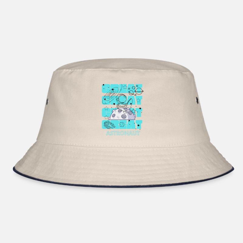 GROSSARTIGER ASTRONAUT Bucket Hat