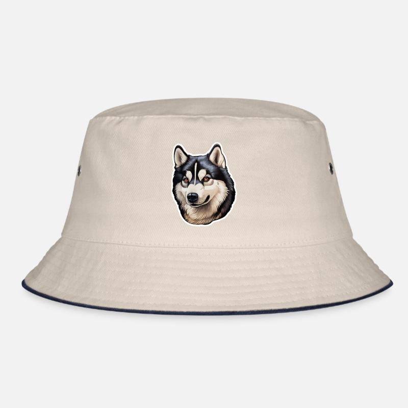 Tête de husky de Sibérie Bob