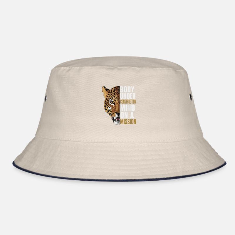 Body Under Construction Mind on a Mission Bucket Hat