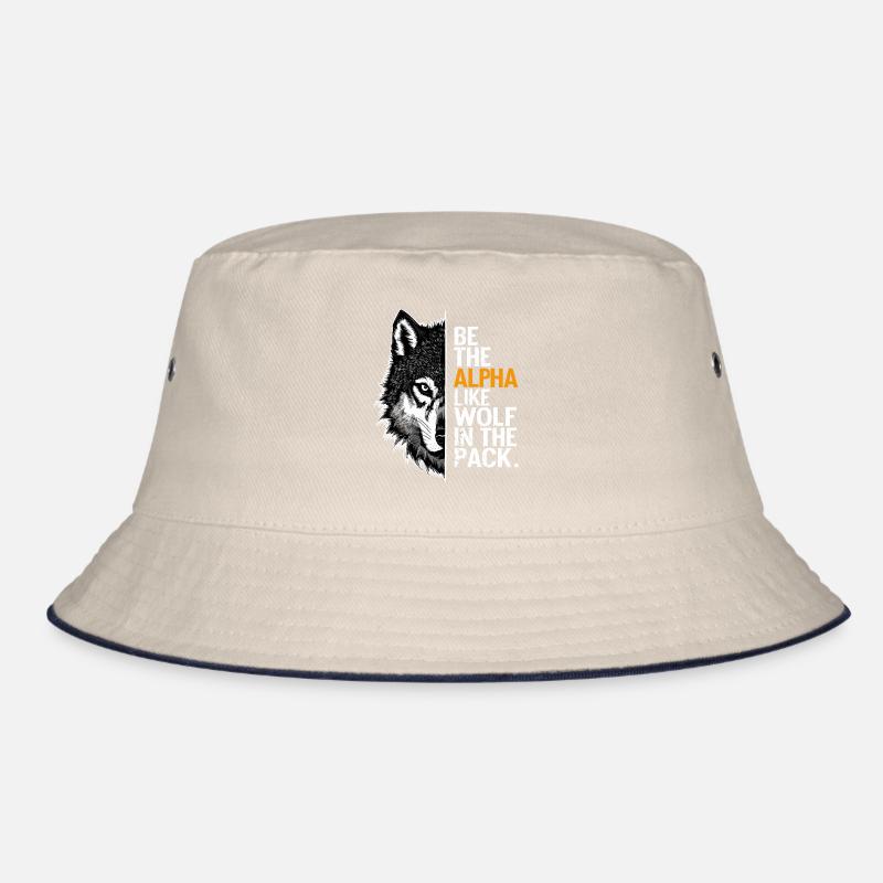 Wolf Wölfe Lustiger Sprüche Wolfsrudel Tiere Bucket Hat