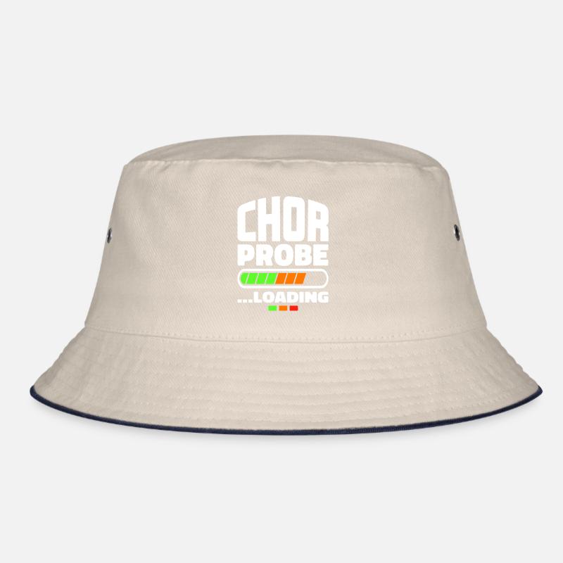 "Chorprobe loading" - Chor Sänger Singen Musik Bucket Hat