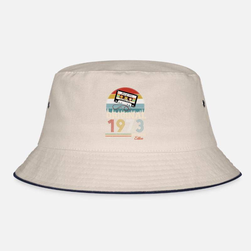 Elegant Retro Gift: 1973 Vintage Bucket Hat