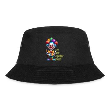 Clown / Circus / Carnival / Carnival / Playful - Bucket Hat - black - Front - Lela (165cm)
