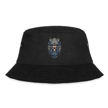 Wikinger für einen Wikinger und Wikinger Fan - Bucket Hat - Schwarz - Vorne - Lela (165cm)