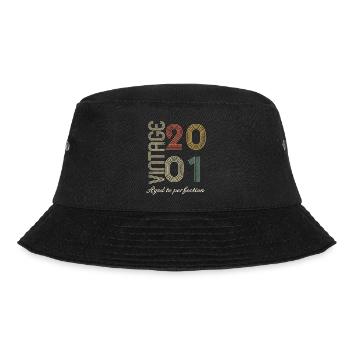 23 Year Anniversary Gift - 2001 - Bucket Hat - black - Front - Lela (165cm)
