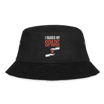 I Shared My Spare Praktizierender Arzt - Bucket Hat - Schwarz - Vorne - Lela (165cm)