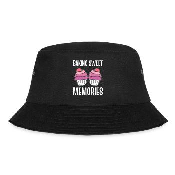 Baking Sweet Memories Konditor - Bucket Hat - Schwarz - Vorne - Lela (165cm)
