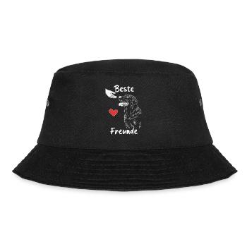 Labrador Dog Dogs - Bucket Hat - black - Front - Lela (165cm)