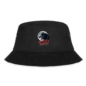 Thriller Nacht der Werwölfe und Mondscheinheulen - Bucket Hat - Schwarz - Vorne - Lela (165cm)