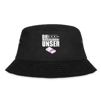 Ampel Regierung Scholz Baerbock Habeck Grüne SPD - Bucket Hat - Schwarz - Vorne - Lela (165cm)