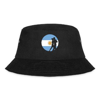 Tango Argentina Tangolehrer - Bucket Hat - Schwarz - Vorne - Lela (165cm)