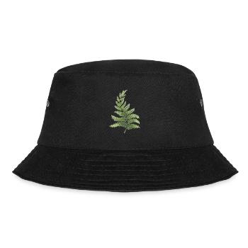 Fasan Pflanze - Bucket Hat - Schwarz - Vorne - Lela (165cm)