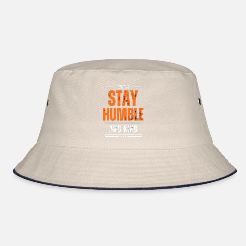 Bleib bescheiden Bucket Hat