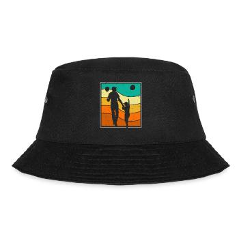 Papa - Bucket Hat - Schwarz - Vorne - Lela (165cm)