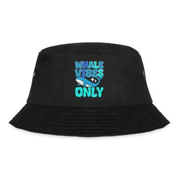 Walliebhaber Walexperte Whale Watching - Bucket Hat - Schwarz - Vorne - Lela (165cm)