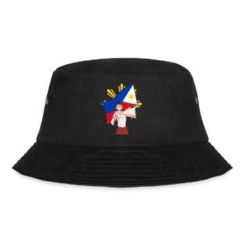 Philippines Drapeau philippin Pride I cadeau - Bob - noir - Devant - Lela (165cm)