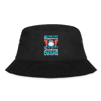 Kreuzfahrt Urlaub Kreuzfahrtschiff - Bucket Hat - Schwarz - Vorne - Lela (165cm)