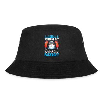 Kreuzfahrt Urlaub Kreuzfahrtschiff - Bucket Hat - Schwarz - Vorne - Lela (165cm)