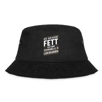 Sarcasm Irony Funny Sarcastic Sayings - Bucket Hat - black - Front - Lela (165cm)