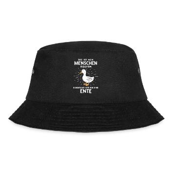Mallard, Duck Birds, Duck, Dark Duck, Bird - Bucket Hat - black - Front - Lela (165cm)
