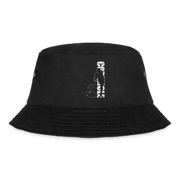 Cornhole Team Bean Bag Player - Bucket Hat - Schwarz - Vorne - Lela (165cm)